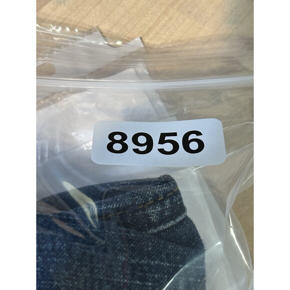 Sharon Young Jeans Womens 10 Beaded Bootcut Blue Denim Mid Rise Embellished - Picture 11 of 11